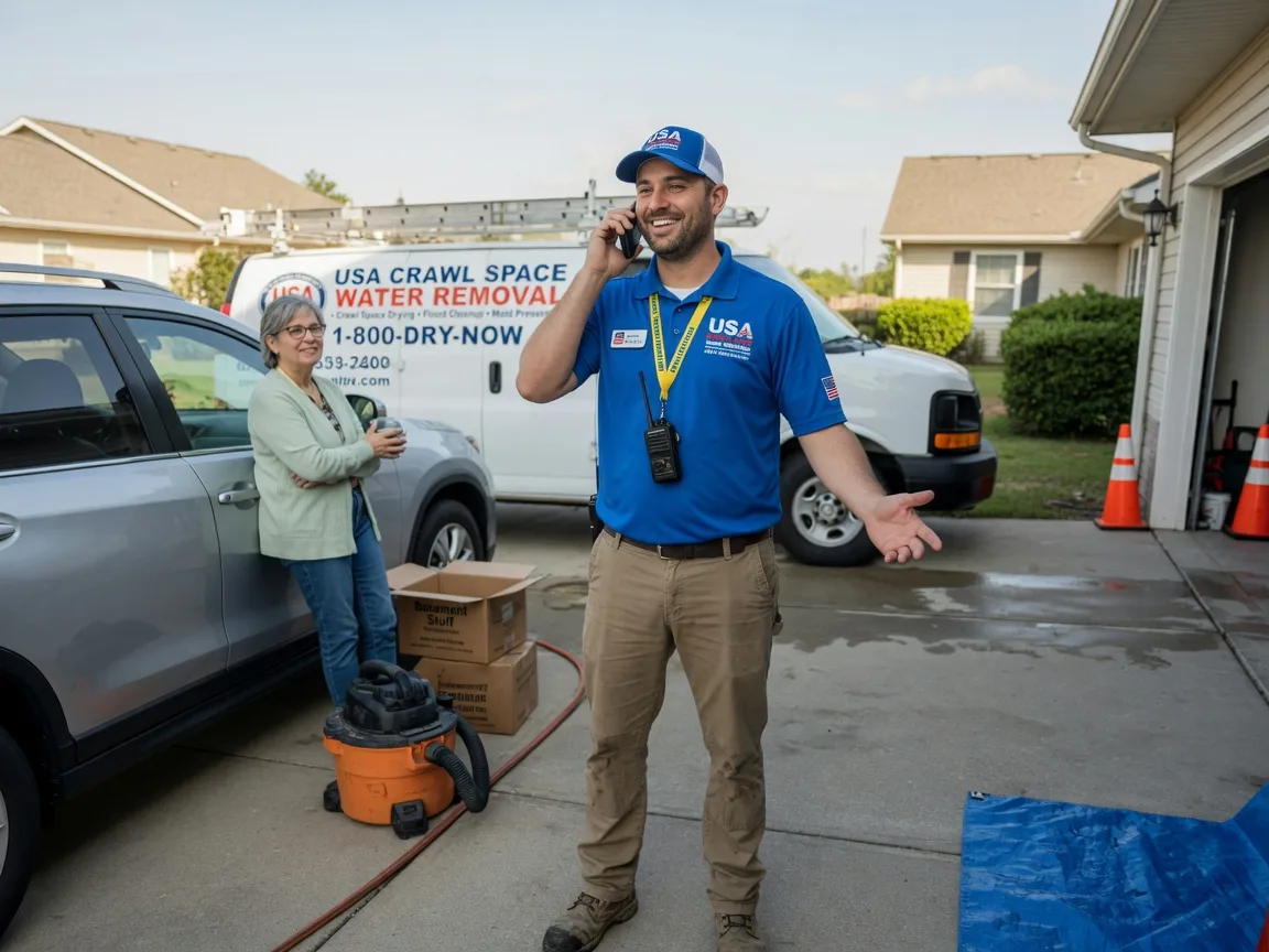 Crawl Space Water Removal Branch, AR FAQs